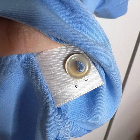 Peter Millar - Blue Polo Golf Shirt - Timber Tech Cup - size large NWT - Picture 7 of 15